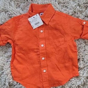 NWT janie and jack button down